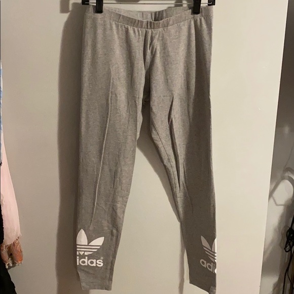 adidas Pants - Thin grey adidas leggings